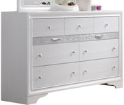 Acme Furniture Naima Gray Dresser and Mirror