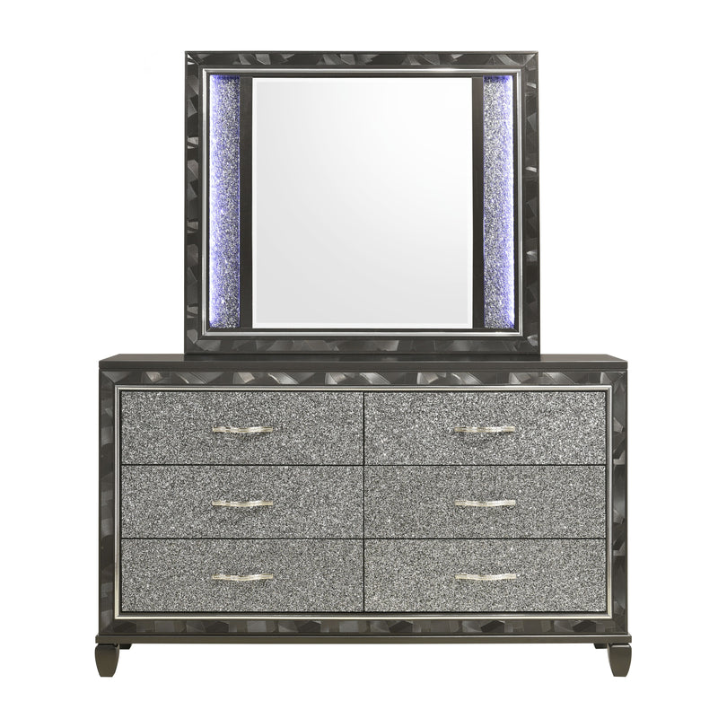 New Classic Furniture Radiance Black Pearl Mirror