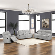 Acme Furniture Galya Light Gray Motion Sofa