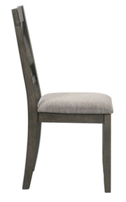 2 New Classic Furniture Gulliver Rustic Brown Side Chairs