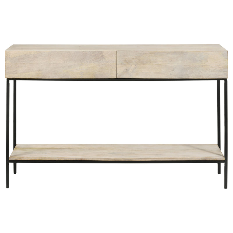Coaster Furniture Rubeus White Washed Console Table