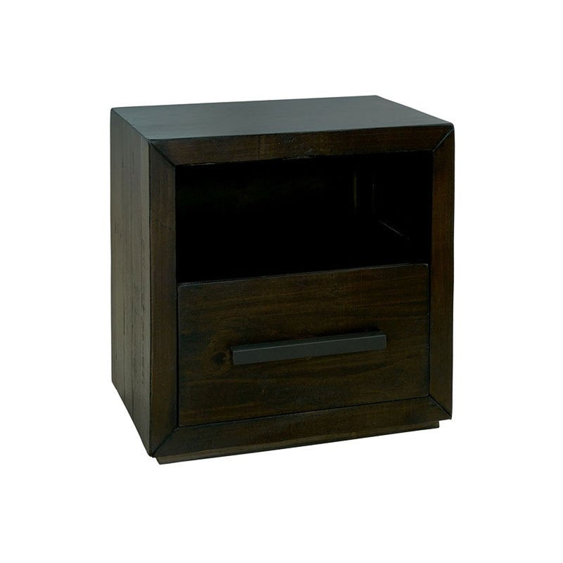 Elements International Magnum Nightstand in Grey