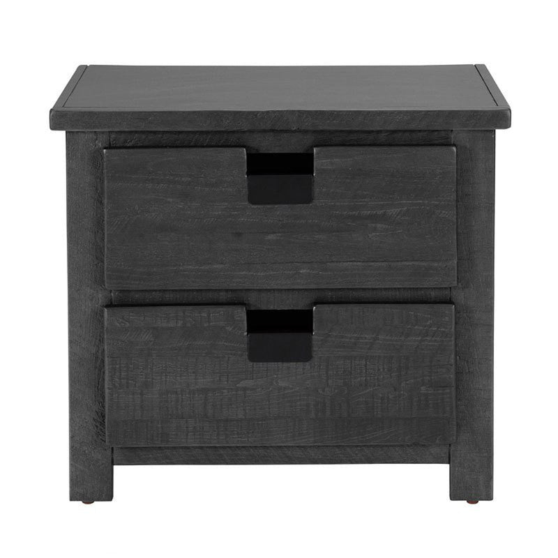Elements International Vista Nightstand in Grey