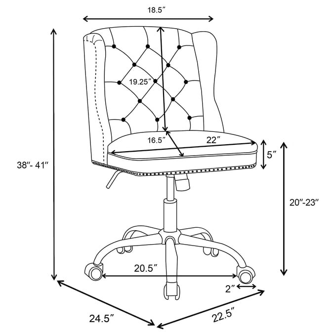 Office desk & chair